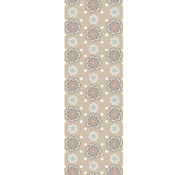 Elegantná prírodná tapeta so vzorom "granny chic". - Tenstickers
