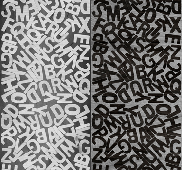 tapety s nápismi abecedný chaos - Tenstickers