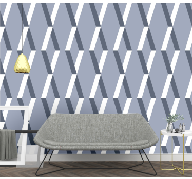 3d tapety s geometrickými tvarmi kosoštvorcov - Tenstickers