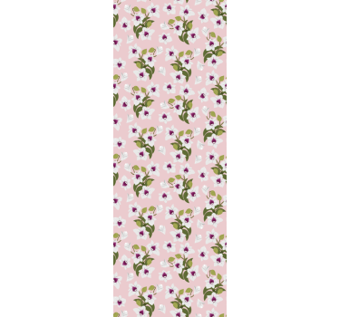 Biele kvety tapety - Tenstickers