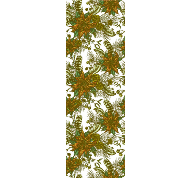 tapety na stenu kvety prirodzená zimná elegancia - Tenstickers