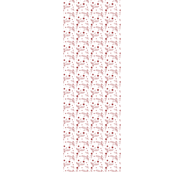 Vtáky textúry spálne tapety - Tenstickers