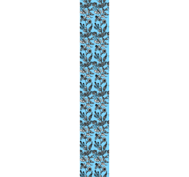 Kvety na modrom pozadí príroda tapety - Tenstickers