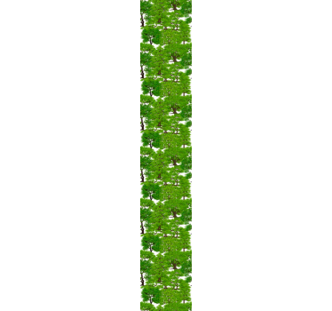 Zelený les so stromami palma tapety - Tenstickers