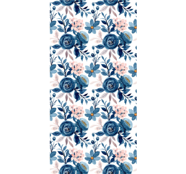 tapety na stenu kvety kvetinová elegancia spálne - Tenstickers