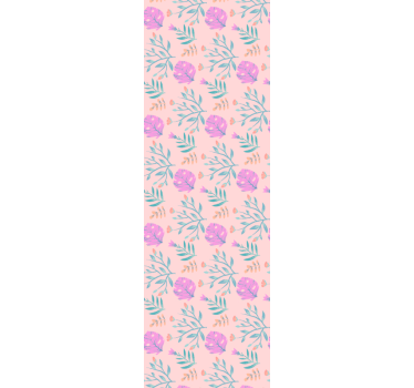 tapety na stenu kvety kvetinový botanický vzor - Tenstickers