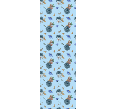 tapety na stenu kvety kvetinový vzor - Tenstickers