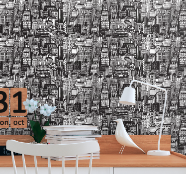 New york mrakodrapy tapeta new york city - Tenstickers