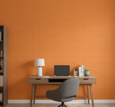 Tapety do kancelárie v úžasnej oranžovej farbe - Tenstickers