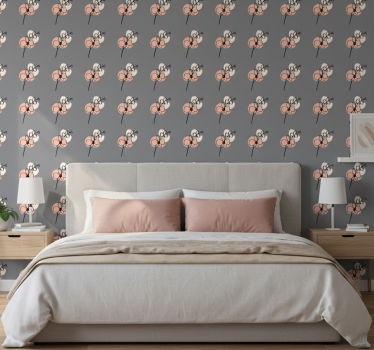 Tapety na stenu kvety abstraktný dizajn orchideí - Tenstickers