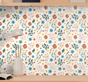 tapety na stenu kvety botanický rozkvet - Tenstickers