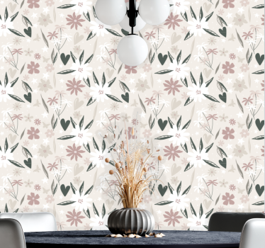 tapety na stenu kvety kvetinová botanická - Tenstickers