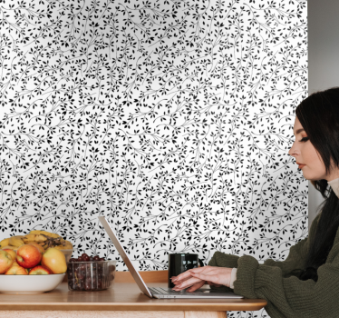 tapety na stenu kvety kvetinová zložitosť - Tenstickers