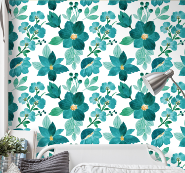 tapety na stenu kvety kvetinový botanický kvet - Tenstickers
