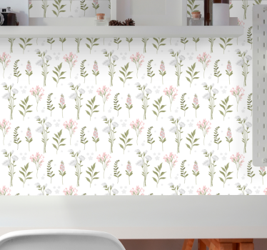 tapety na stenu kvety kvetinový elegantný vzor - Tenstickers