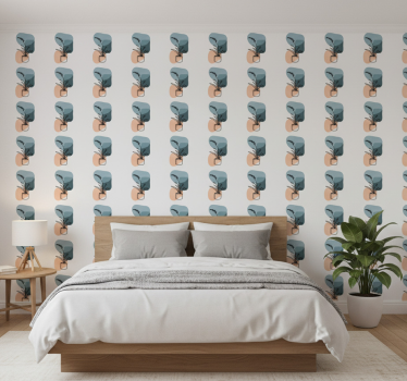Tapety na stenu kvety minimalistický dizajn orchideí - Tenstickers