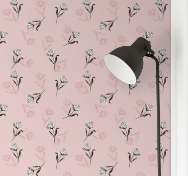 tapety na stenu kvety nadčasová kvetinová elegancia - Tenstickers