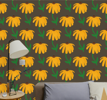 tapety na stenu kvety vzor kvetinového znaku - Tenstickers